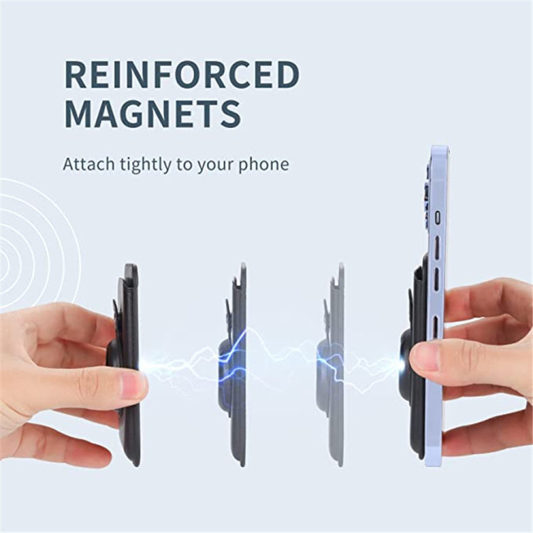 For Airtag Positioner Fiber Card Clip Anti-Theft Card Tracker Protection Cover, Magnetic