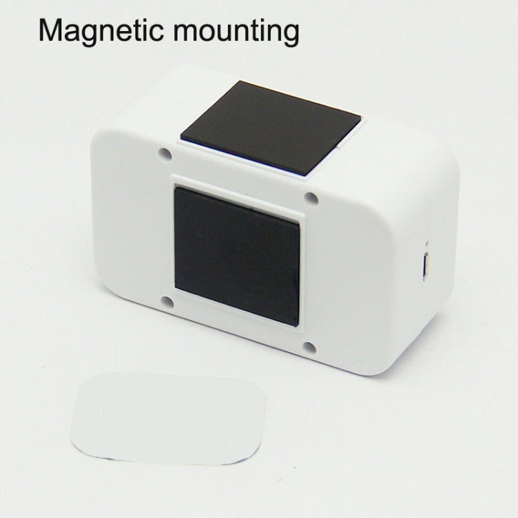 Small Horn Voice Announcement Sensor Entrance Voice Broadcaster Can Used As Doorbell, Battery Square