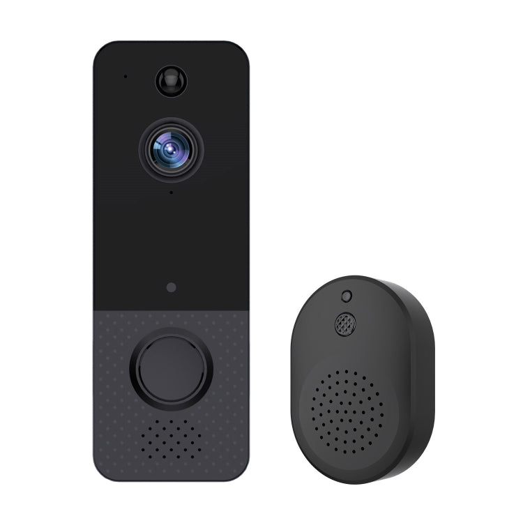 T8  720P Wireless Wifi Remote Video Doorbell Intercom Infrared Night Vision AI Recognition Doorbell, 2600 mAh , 1800 mAh , Without Battery, Alone Machine