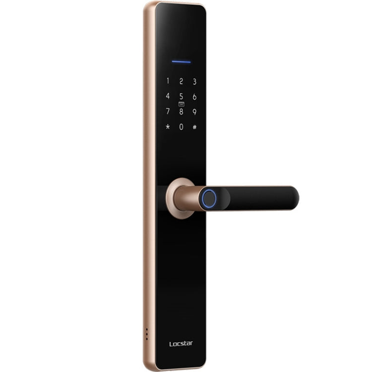 Wifi Fingerprint Lock Home Security Door Password Lock Supports APP Remote Unlocking, A61 (Space Gray), A61 (Rose Gold)