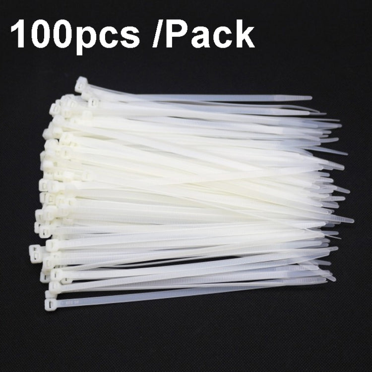 National Standard 7.6mm Wide Self-Locking Nylon Cable Ties Plastic Bundle Cable Ties, 100pcs /Pack 8x300mm, 100pcs /Pack 8x350mm, 100pcs /Pack 8x400mm, 100pcs /Pack 8x450mm, 100pcs /Pack 8x500mm, 100pcs /Pack 8x600mm