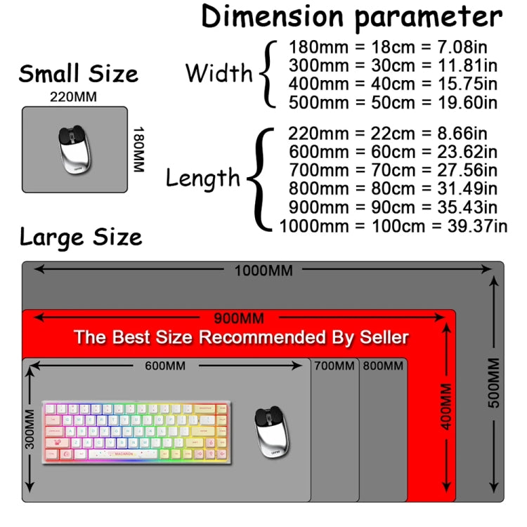 Large Abstract Mouse Pad Gamer Office Computer Desk Mat, 300 x 600 x 2mm, 300 x 700 x 2mm, 300 x 800 x 2mm, 400 x 900 x 2mm