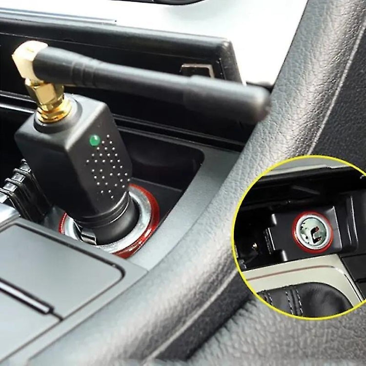 Car Cigarette Lighter GPS Positioning Jammer, Cigarette Lighter 5m