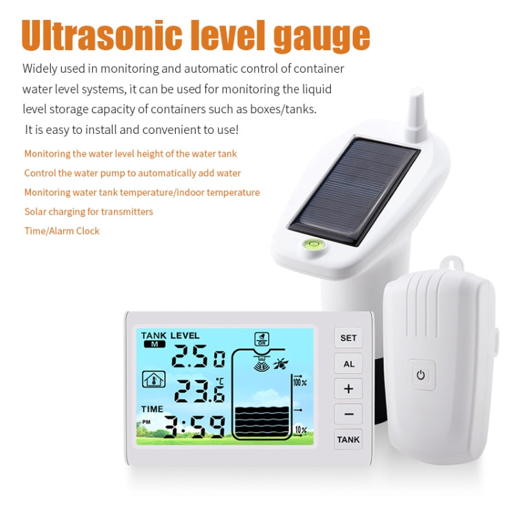 Underground Open Measurement Ultrasonic Liquid Level Meter, TS-FT001