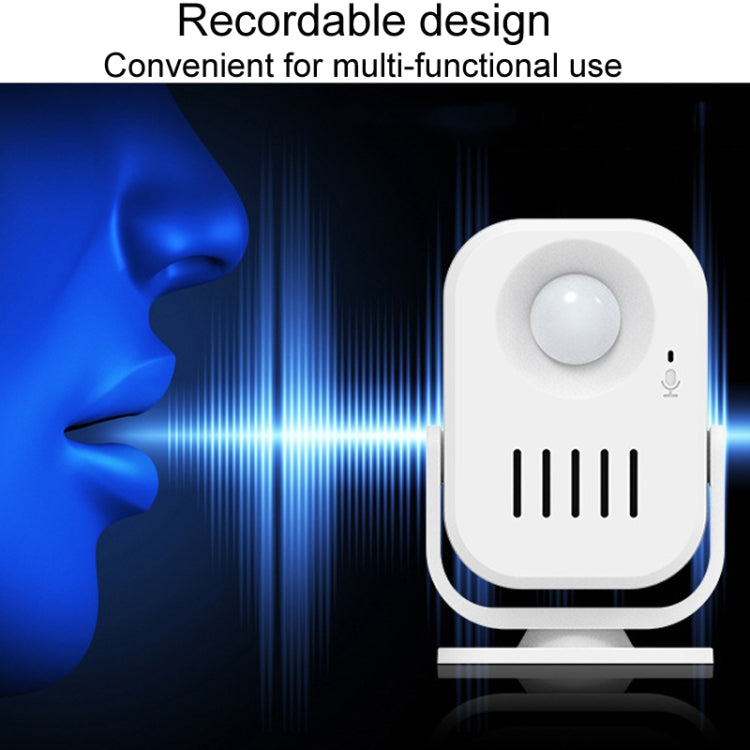 Intelligent Infrared Sensor Recordable Doorbell Welcome Voice Prompt Loudspeaker, N911P