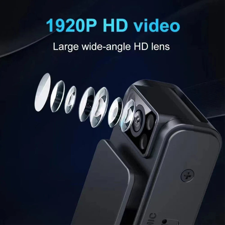 1080P Video Recorder 130 Degree Wide Angle Lens Camera With Back Clip Infrared Night Vision, L8, L8 WIFI Version, L8 With 32G Memory Card, L8 With  64G Memory Card, L8 Wifi Version With 32G Memory Card, L8 Wifi Version With 64G Memory Card