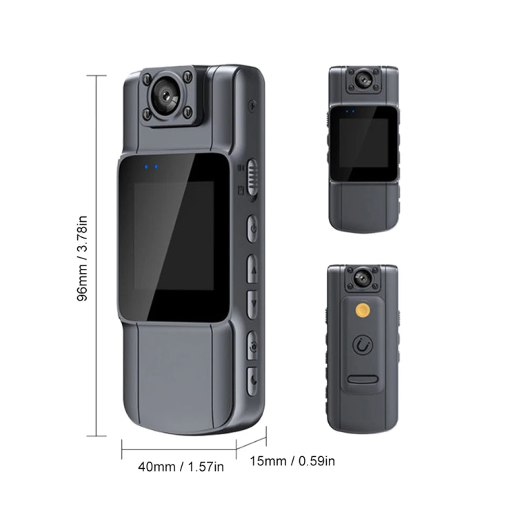 1.54 Inch IPS Screen Mini Body Camera Night Vision Digital Video Recorder Sports DV, L11 2K WIFI Version, L11 1080P, L11 2K WIFI Version With 64G Memory Card, L11 1080P  With 32G Memory Card