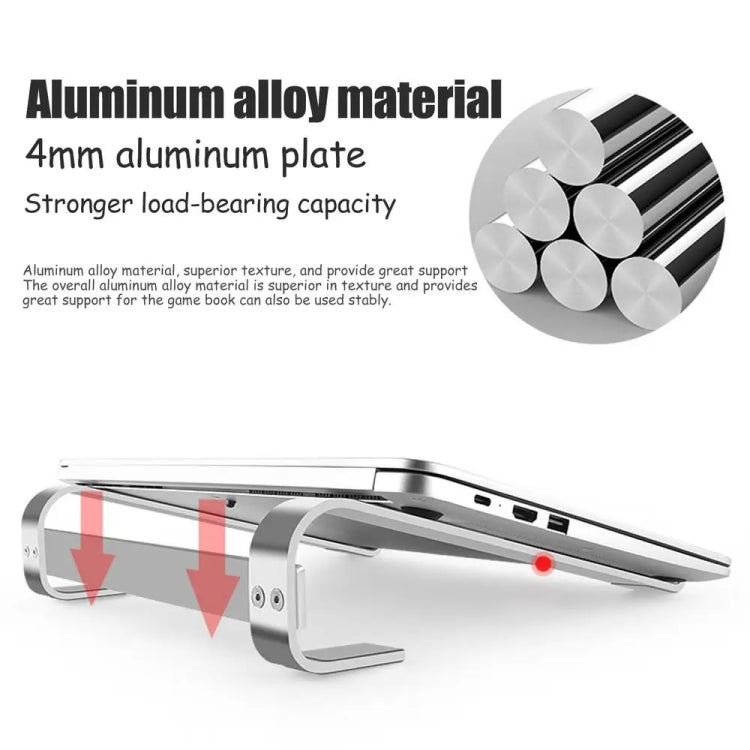 Aluminum Alloy Desktop Laptop Stand, for 10-18 inch