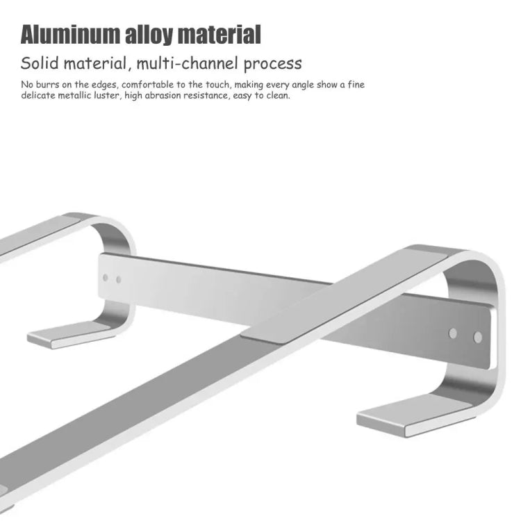 Aluminum Alloy Desktop Laptop Stand, for 10-18 inch