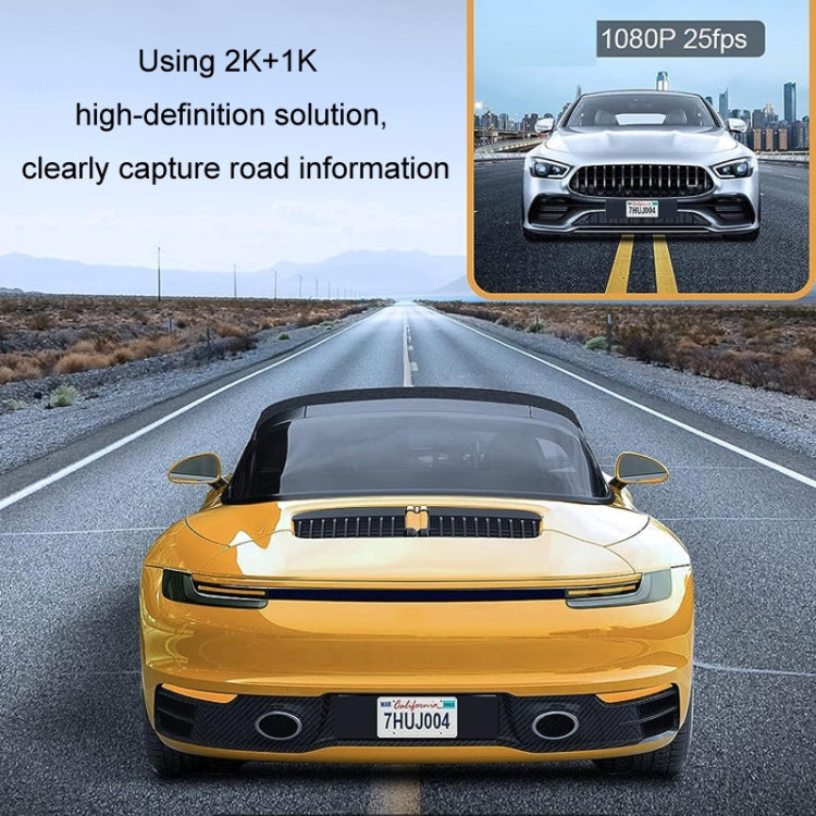 2K High-Definition Night Vision With Monitoring Driving Recorder, Front And Rear, Single Front