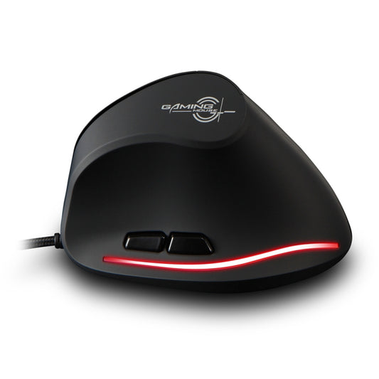 ZELOTES T20 6-Keys Vertical Grip Ergonomic Laptop Wired Mouse, T20
