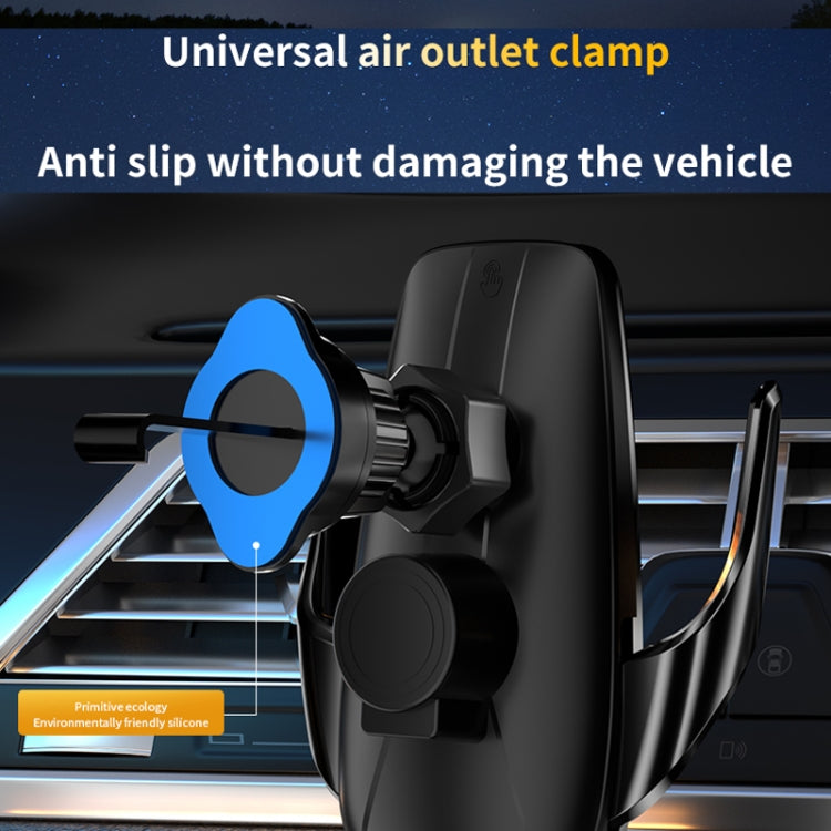 Q96 Car Wireless Charging Cell Phone Navigation Mount, Standard, Standard+Suction Cup