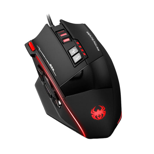 ZELOTES C19 12-Keys Ergonomic Programming Custom Wired Mouse, C19