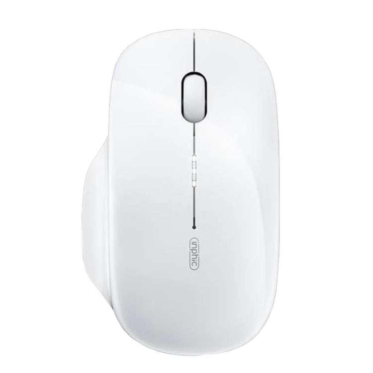 Inphic M1 2nd Generation Wireless Mice Rechargeable Mute Business Office Home Laptop Mouse, 2.4G Black, 2.4G White, 2.4G Silver, Tri-mode Black, Tri-mode White