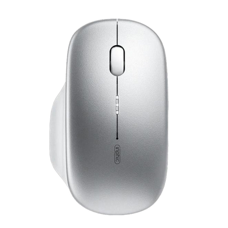 Inphic M1 2nd Generation Wireless Mice Rechargeable Mute Business Office Home Laptop Mouse, 2.4G Black, 2.4G White, 2.4G Silver, Tri-mode Black, Tri-mode White