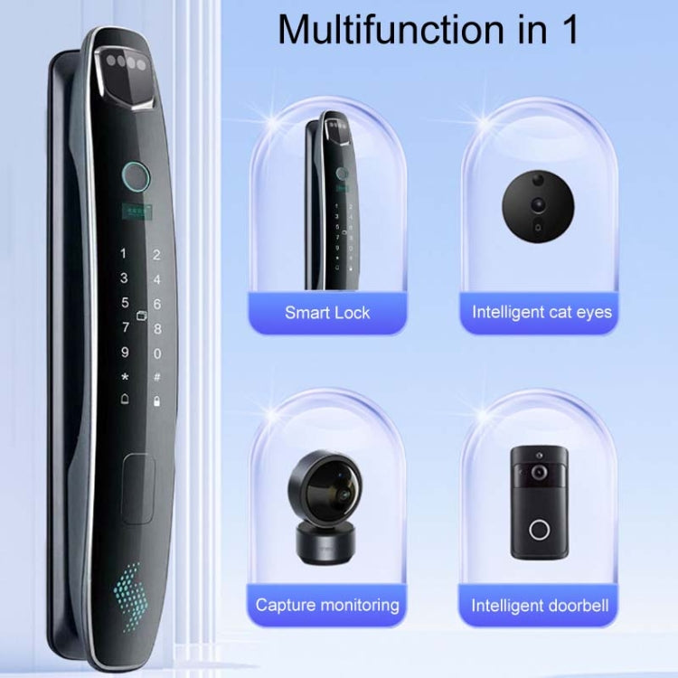 CS7 Home 3D Face Recognition Monitor Fingerprint Automatic Combination Lock