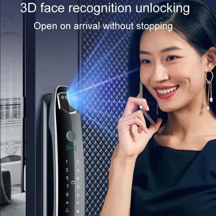 CS7 Home 3D Face Recognition Monitor Fingerprint Automatic Combination Lock