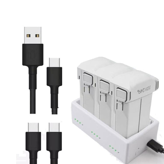 For DJI Mini 4 Pro / Mini 3 Pro / Mini 3 Battery 3-way Charger Charging Butler, 3-way