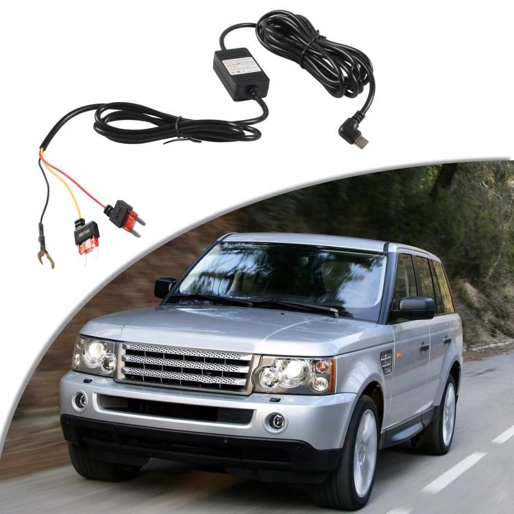 Car Driving Recorder Parking Monitoring 3A Step-down Cable Set, Type-C 2 Wires, Type-C 3 Wires, Elbow Type-C