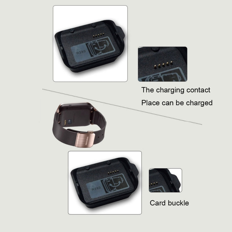 For Samsung Gear 2 R380 Charging Cradle Dock Charger with USB cable(Black)