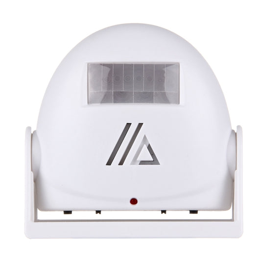 5301 Wireless Infrared Motion Sensor Welcome Alarm Intelligent Greeting Warning Doorbell, IR Distance: 10m, 5301 White