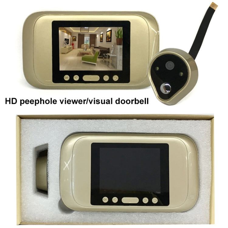 A32D 3.2 inch LED Display 720P HD Smart Peephole Viewer / Visual Doorbell, Support TF Card (32GB Max), A32D