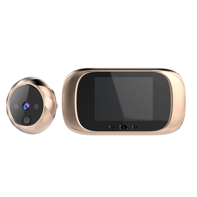 DD1 Smart Electronic Cat Eye Camera Doorbell with 2.8 inch LCD Screen, Support Infrared Night Vision