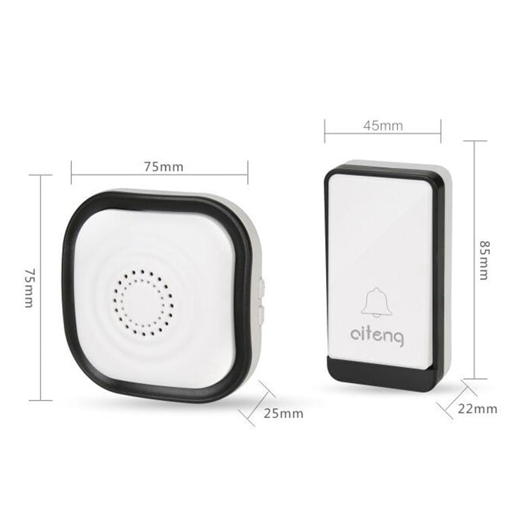 AITENG V029J Wireless Batteryless WIFI Doorbell, EU Plug, WD0044A, WD0044B, WD0044C