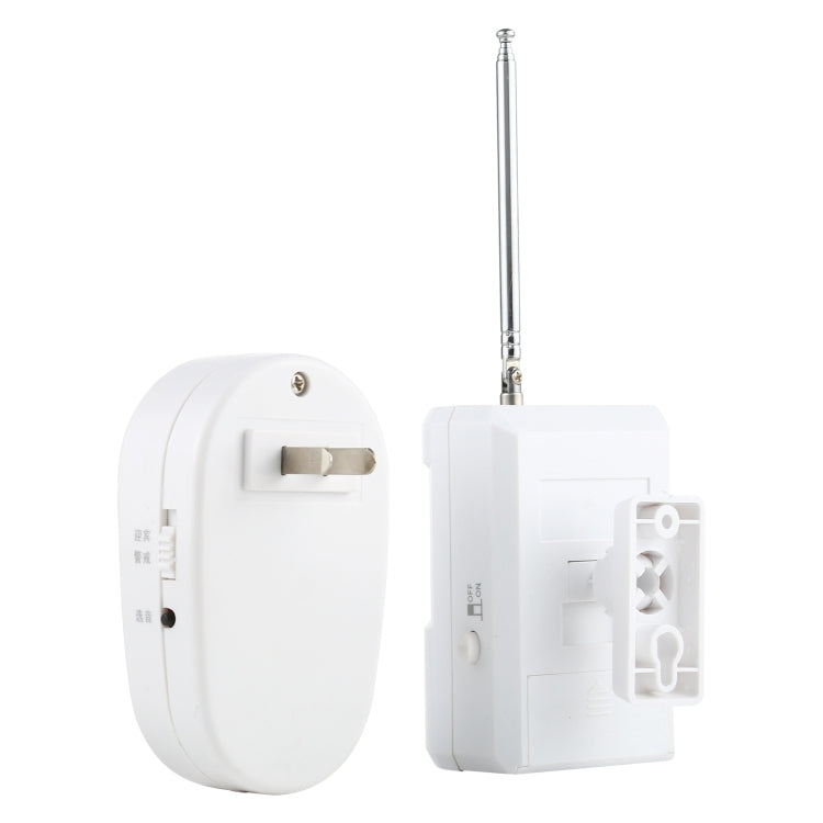 OULIA 220V Wireless Sensor Door Chime Electro Guard Watch, US Plug, US Plug