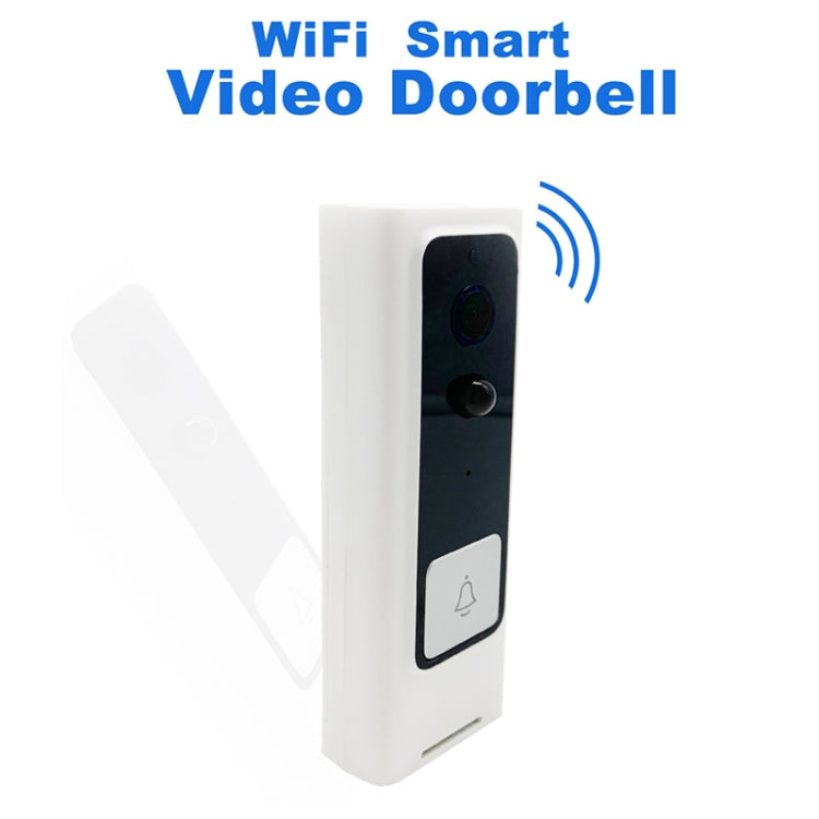 M200B WiFi Intelligent Square Button Video Doorbell, Support Infrared Motion Detection & Adaptive Rate & Two-way Intercom & Remote / PIR Wakeup, M200B