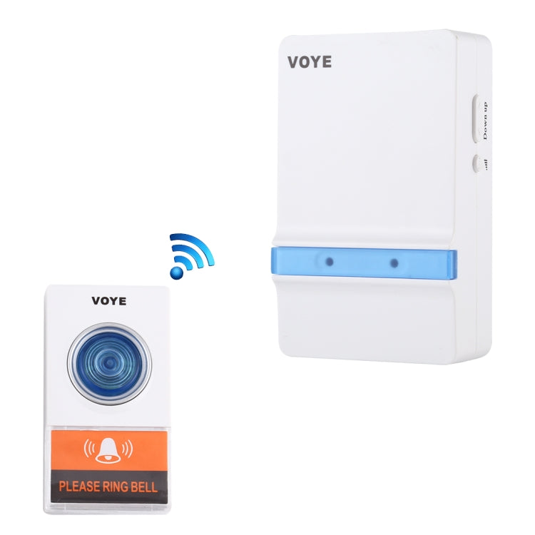 VOYE V012A Home Music Remote Control Wireless Doorbell with 38 Polyphony Sounds, V012A