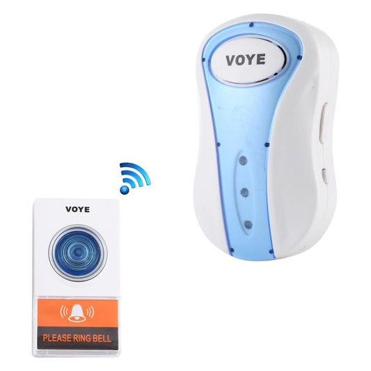 VOYE V008A Home Music Remote Control Wireless Doorbell with 38 Polyphony Sounds, US Plug, V008A