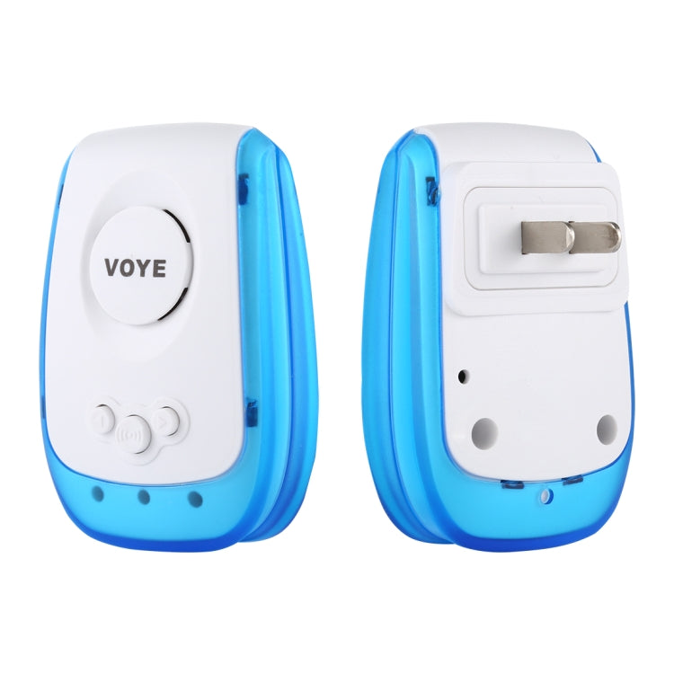 VOYE V009A Home Music Remote Control Wireless Doorbell with 38 Polyphony Sounds, US Plug, V009A