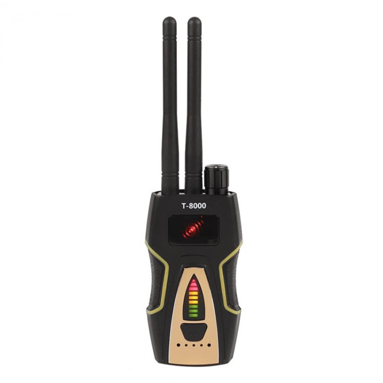 T-8000 RF Signal Detector GSM Audio Finder GPS Scan Detector, T-8000 Gold, T-8000 Silver