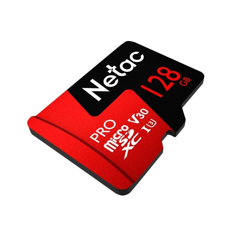 Netac P500 PRO 128GB U3 Speed Level Automobile Data Recorder Monitor Camera Memory Card TF Card, 128GB