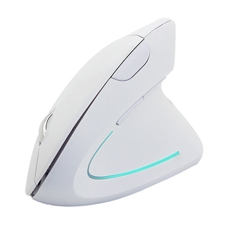 Battery Version Wireless Mouse Vertical 2.4GHz Optical Mouse, Battery Version (Black), Battery Version (White)